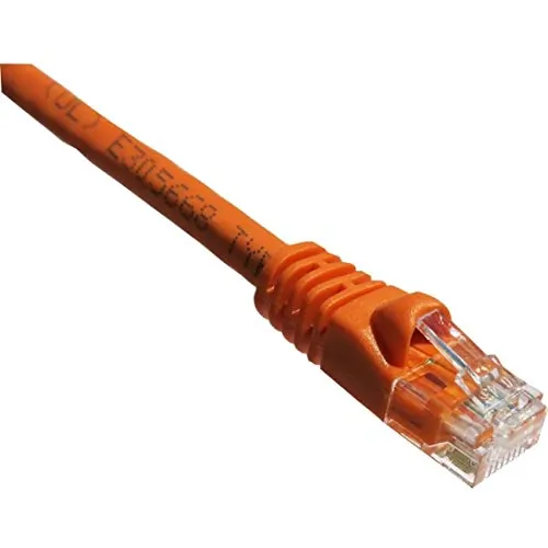 Axiom C6MBSFTPO2-AX 2ft Cat6 Shielded Cable (orange)