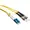 Axiom AXG92712 - AXIOM 2M LC/ST Duplex Singlemode Fiber