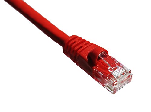 Axiom C6MB-R6-AX 6ft Cat6 550mhz Patch Cable Molded Boot (red)