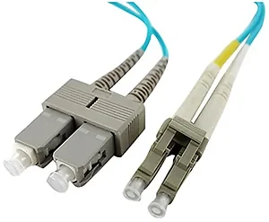 LCSCOM4MD5M-AX | Axiom LC to SC OM4 Fiber Cable - 5M Length