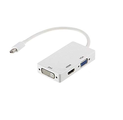 Axiom 3N1MDP2HVD-AX 3-in-1 Mini Displayport To Hdmi, Vga And Dvi Video