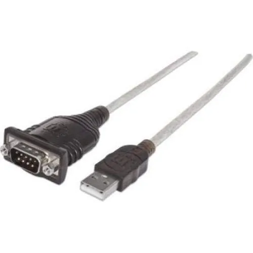 Manhattan 151856 Usb To Db9 Serial Converter Cable - 6 Feet