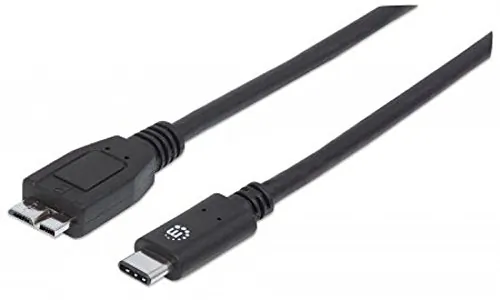 Manhattan 353397 3 Ft Usb C 3.0-c Cable M-micro