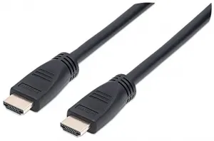 Manhattan 353960 26 Ft Hdmi 4k 3d In-wall Cl Cable With Enhanced Durab