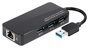 CSV-1430 | Club 3d USB 3.0 Splitter: 1 to 3 Type A Ports Hub