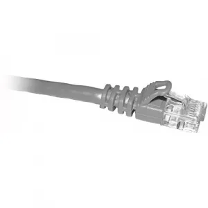 Enet C5E-GY-8-ENC Cat5e Gray 8 Foot Patch Cable With Snagless Molded B