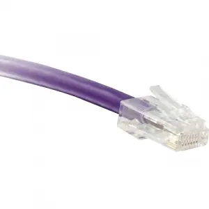 Enet C5E-PR-NB-4-ENC Cat5e Purple 4 Foot Non-booted (no Boot) (utp) Hi