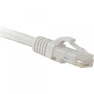 Enet C5E-WH-6-ENC Cat5e White 6 Foot Patch Cable With Snagless Molded 