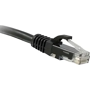 C6-BK-40-ENC | Enet CAT6 BLACK 40 FOOT PATCH CABLE WITH