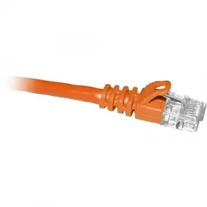 Enet C6-OR-6IN-ENC Cat6 Orange 6 Inch Patch Cable With Snagless Molded