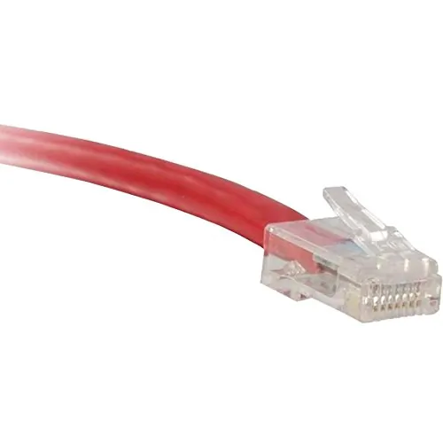 Enet C6-RD-NB-4-ENC Cat6 Red 4 Foot Non-booted (no Boot) (utp) High-qu