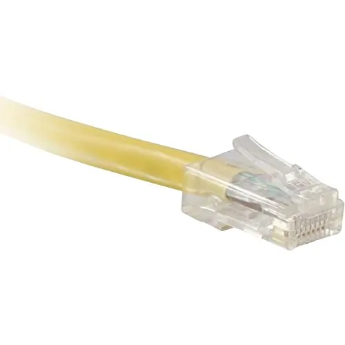 Enet C6-YL-NB-1-ENC Cat6 Yellow 1 Foot Non-booted (no Boot) (utp) High