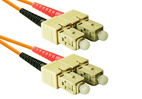 Enet SC2-6M-ENC 6m Scsc Duplex Multimode 62.5125 Om1 Or Better Orange 