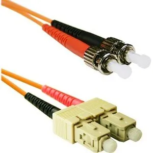 Enet SCST-50-8M-ENC 8m Scst Duplex Multimode 50125 Om2 Or Better Orang