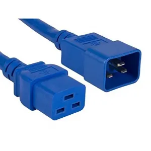 Enet C19C20-BL-2F-ENC C19 To C20 2ft Blue Power Cord