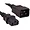 C13C20-4F-ENC | Enet 4ft Black C13 to C20 Power Cord for