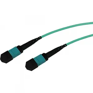 Enet MTPF2XO-OM4-5M-ENC Mtp Mpo-female To Mtp Mpo-female Aqua Multimod