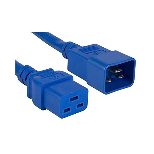 Enet C19C20-BL-3F-ENC C19 To C20 3ft Blue Power Cord