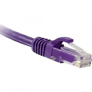 Enet C6-PR-75-ENC Cat6 Purple 75 Foot Patch Cable With Snagless Molded