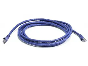 Monoprice 2307 7ft Cat6 24awg Utp Ethernet Network Cable - Purple