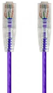 Monoprice 14809 Slimrun  Cat6 Utp Cable-3ft Purple