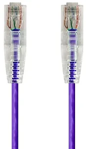 14809 | Monoprice SLIMRUN CAT6 UTP Ethernet Cable - 3FT