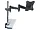 6421 | Monoprice Single Adjustable Monitor Mount for