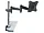 6421 | Monoprice Single Adjustable Monitor Mount for