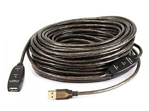 Monoprice 7644 82ft 25m Usb 2.0 A Male To A Female Active Extension  R