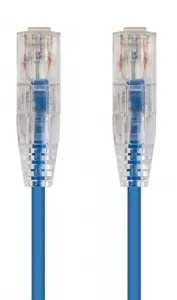 Monoprice 13518 Slimrun  Cat6 Utp Cable-1ft Blue