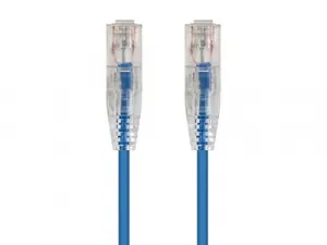 Monoprice 13518 Slimrun  Cat6 Utp Cable-1ft Blue