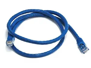 Monoprice 2114 3ft Cat6 24awg Utp Ethernet Patch Cable - Blue