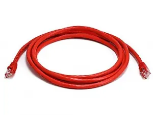 Monoprice 2304 Cat6  Utp Ethernet  Cable_ 7ft Red