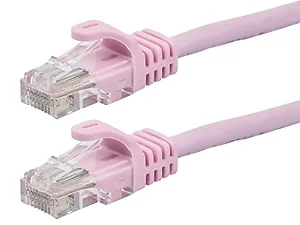 11357 | Monoprice 5FT Pink CAT5E 24AWG UTP Ethernet Patch