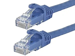 11285 | Monoprice 25FT CAT5E Blue Ethernet Patch Cable