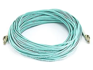 7624 | Monoprice LC to LC Duplex MM Fiber Cable - 25M,