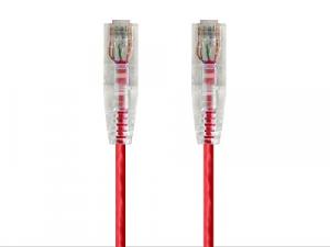 Monoprice 14793 Slimrun  Cat6 Utp Cable-1ft Red