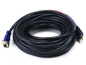 Monoprice 2395 Vga To 3rca Compt V Cable 50ft