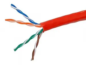 Monoprice 12771 Cat5e Utp Stranded (cm) -red - 1000ft