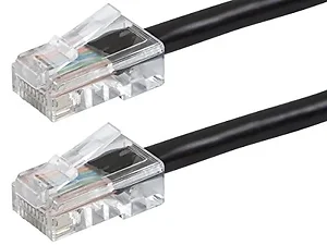 13181 | Monoprice 75FT CAT5E UTP Network Patch Cable - Black