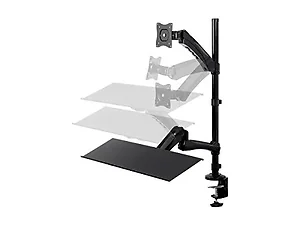15718 | Monoprice Adjustable Sit-Stand Articulating