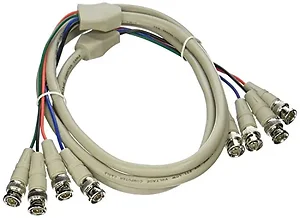 569 | Monoprice BNC Male to BNC Male Cable - 6 Feet (4 Pack)
