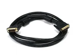 Monoprice 614 Dual Link Dvi-i Cable - Black 6ft