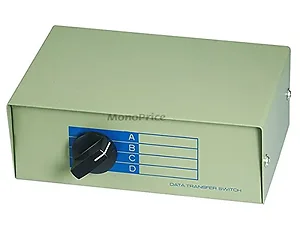 1376 | Monoprice BNC ABCD 4 Position Switch Box with Signal