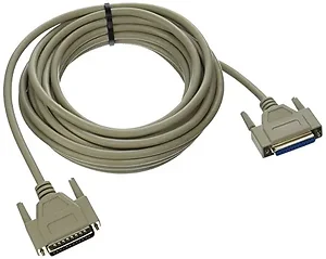 1595 | Monoprice DB25 Male to Female Molded Cable - 25 Feet
