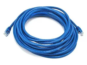 Monoprice 2117 Cat6 24awg  Cable_ 25ft Blue