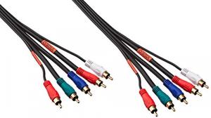 Monoprice 2178 Rca Component Video (5)rg-59u - Black