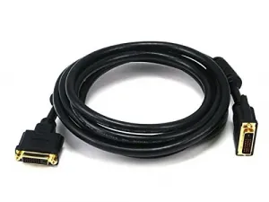 Monoprice 2406 Dual Link Dvi-d Mf Ext Cable - Blk 10ft