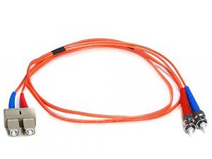 Monoprice 2606 Fiber Optic Cable_ - 1 Meter - Orange