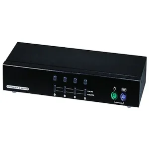 4075 | Monoprice 4-Port DVI KVM Switch with USB and Audio